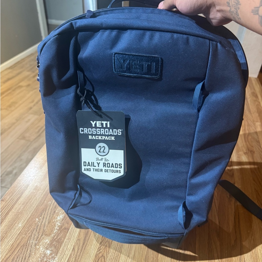 YETI Crossroads Dark Blue Backpack